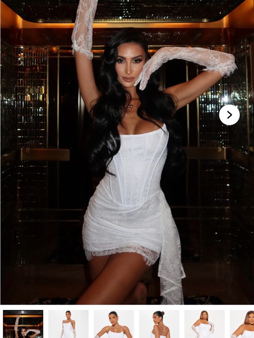 Fashion Nova Always Sweet Corset Dress